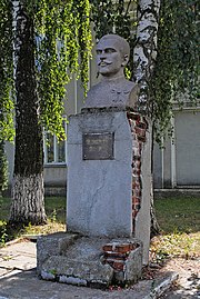 Меджибіж - Пам'ятник революціонеру В. Є. Войтовичу DSC 1300.JPG