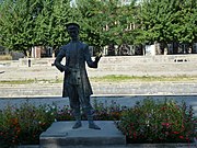 Poloz Mukuch statue in Gyumri