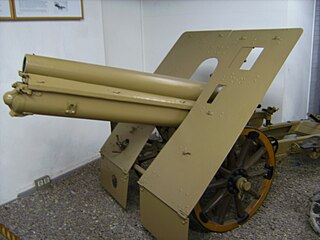 Skoda 100 mm Model 16/19 Mountain howitzer