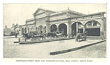 Desbrosses Street Ferry depot, ca.1890 138 DESBROSSES-STREET FERRY AND PASSENGER-STATION, WEST STREET, NORTH RIVER.jpg