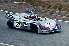 Porsche 908 in silver livery of Martini Racing 1971-05-29 Vic Elford, Porsche 908-3 (Hatzenbach).jpg