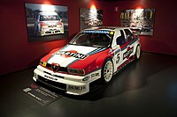 Alfa Romeo 155 V6 TI DTM 1996 in the National Automobile Museum of Turin