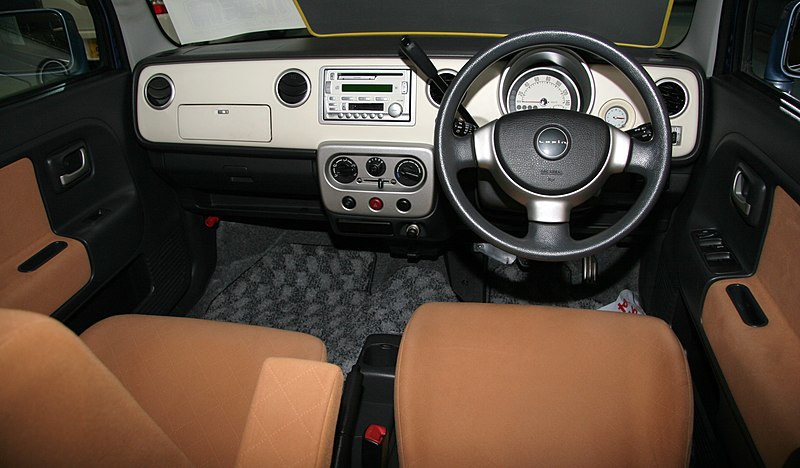 File:1st generation Suzuki Alto Lapin interior.jpg