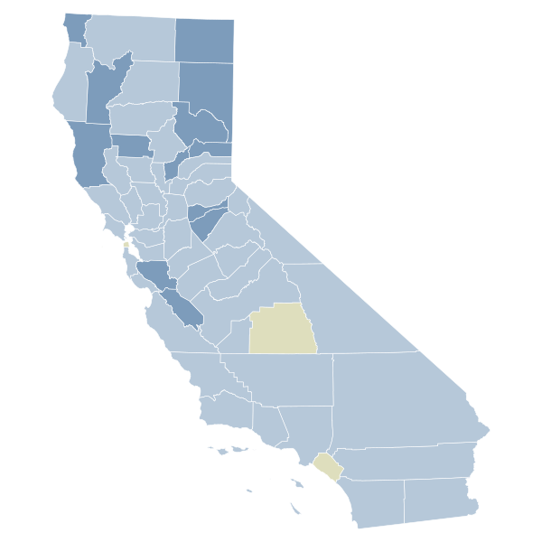 File:2010 California Proposition 14 results map by county.svg