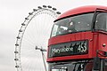 "2016-02_red_double-decker_bus_london_eye.jpg" by User:0x010C