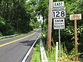 File:2016-07-12 12 42 17 View east along Maryland State Route 128 (Butler Road) just east of Worthington Avenue in Glyndon, Baltimore County, Maryland.jpg