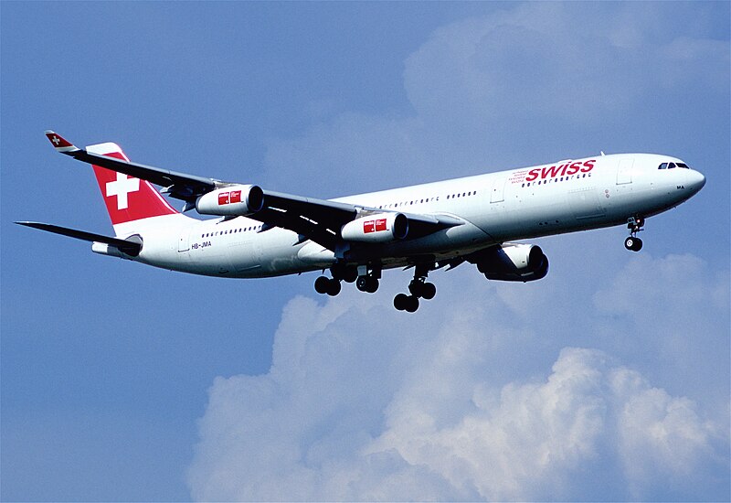 File:311bc - Swiss Airbus A340-313X, HB-JMA@ZRH,08.08.2004 - Flickr - Aero Icarus.jpg