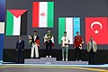 Men 74 kg Medal Ceremony