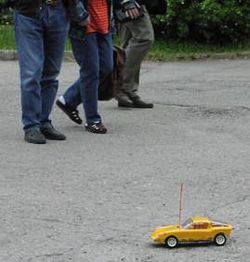 remote of remote control car