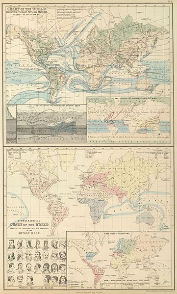 File:A & C Black 1854 Chart of the World.jpg