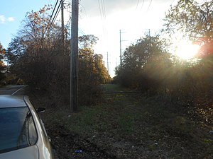Access Road to LILCO and Old Shoreham LIRR Station.jpg