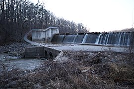 Accotink Loop Trail lower crossing in 2020