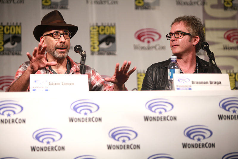 File:Adam Simon & Brannon Braga (13933023874).jpg