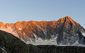 Face nord de l'Adamello.