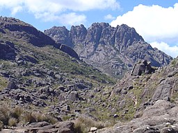 Pico das Agulhas Negras, det högsta berget i Itatiaia nationalpark.