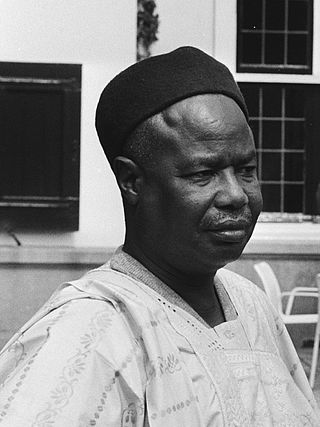 <span class="mw-page-title-main">Ahmadou Ahidjo</span> 1st President of Cameroon, from 1960 to 1982