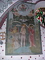 Laurentiuskirche, Fresko "Taufe Jesu"