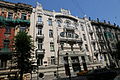 English: An Art Nouveau building in Rīga. Built in 1904. Architect Mihails Eizenšteins