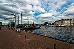 Thumbnail for File:Amsterdam - Oosterdok - Panorama View on NEMO Science Centre 1997 by Renzo Piano, Amsterdam Harbour Museum, Amsterdam Maritime Museum & ARCAM 05.jpg