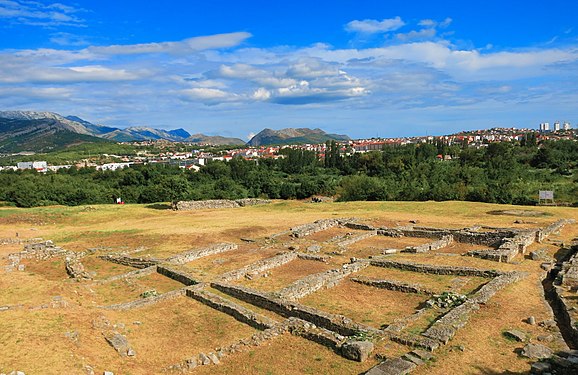 In Salona Archaeological Park (Croatia)