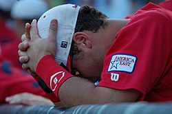 A Seawolves player reacts as Stony Brook is eliminated from the World Series. And so it ends for Stony Brook.jpg