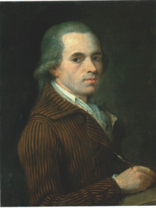 Selbstporträt Andreas Nesselthalers um 1780 (Salzburg Museum in der Neuen Residenz) (Quelle: Wikimedia)