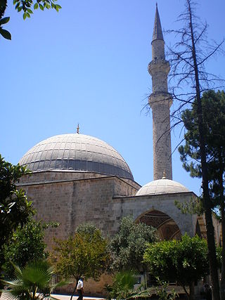 <span class="mw-page-title-main">Murat Pasha Mosque, Antalya</span> Ottoman mosque in Antalya, Turkey