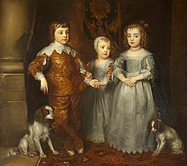 The Three Eldest Children of  Charles I