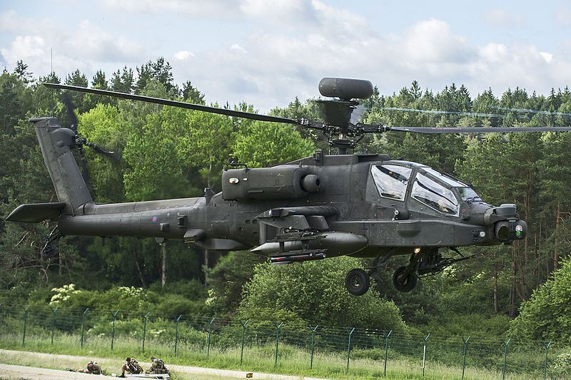 File:Apache Attack Helicopter from 4 Regiment Air Air Corps Taking of for mission tasking over Hohenfels Training Area MOD 45160151.jpg
