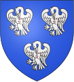 Arms of Pelham: Azure, three pelicans argent vulning themselves proper