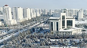 Li emblem de Ashgabat