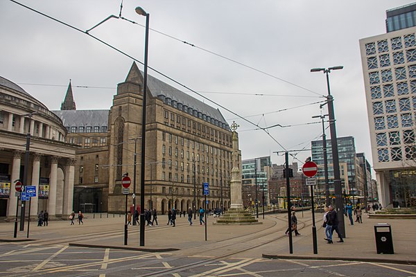 St Peter's Square in January 2018