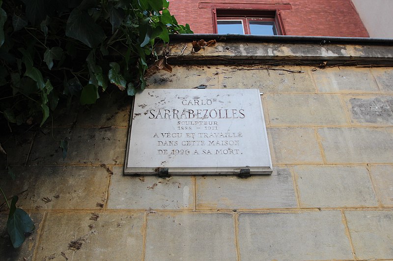 File:Atelier de Carlo Sarrabezolles au 16 rue des Volontaires à Paris en mars 2014 - 3.jpg