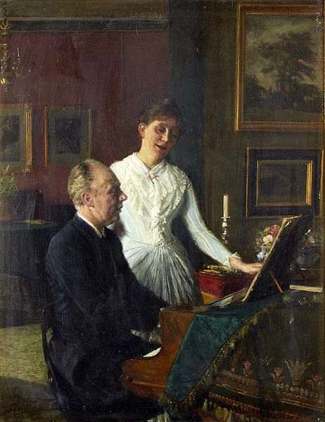 File:August Jerndorff - Actor Peter Jerndorff and his wife Amalie (1890).jpg
