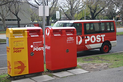 Post var. Australia Post. Австралийская почта. Американский почтовый ящик с флажком. Post.