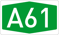 File:Autokinetodromos A61 number.svg