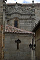 Detalle de la catedral del Salvador de Ávila desde el Sur