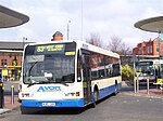 Avon Buses 185 Dennis Lance SLF/Berkhof te Birkenhead bus station.