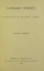 Thumbnail for Lombard Street: A Description of the Money Market