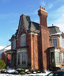 Henry W. Baker House Historic house in Michigan, United States