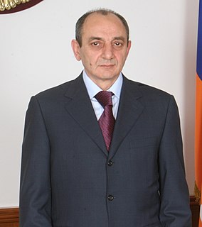 Bako Sahakyan 3rd President of Artsakh