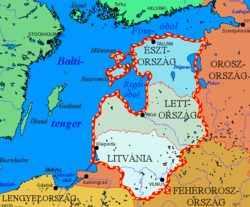 Az érintett három balti ország