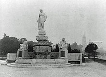 Das Barbara-Denkmal 1908