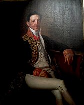 Giuseppe Patania, Ritratto del barone Felice Pastore (1840), olio su tela