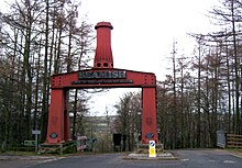 The entrance to Beamish Museum. Beamish museum.jpg