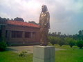 Statue of Begum Rokeya near Begum Rokeya Memorial