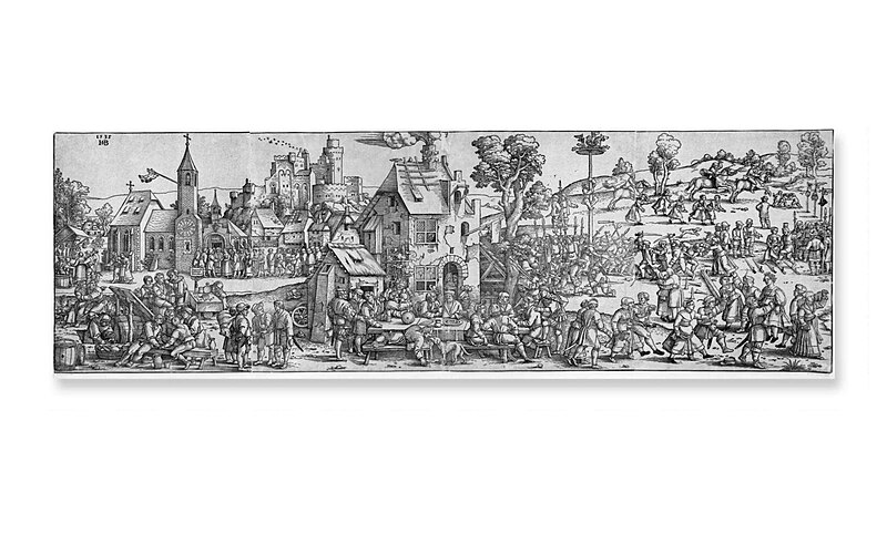 File:Beham, Hans Sebald - Village Fair - British Museum.jpg