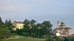 Skyline of Belvedere Langhe