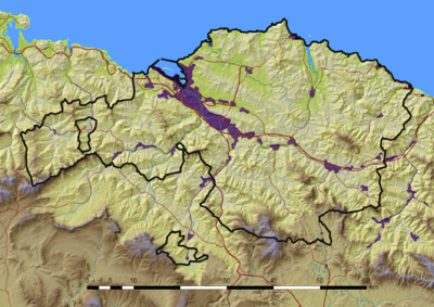 Kokapen mapa/Bizkaia