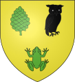 Arms of Gervais family, France.